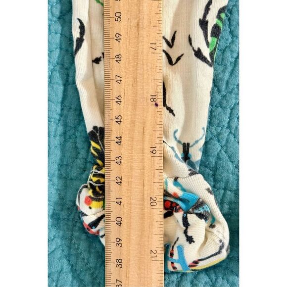 Hatley Bundle of 2 Baby Boys' Jungle Beetles & Rockets Footed Sleeper 3-6 Months - Picture 10 of 12